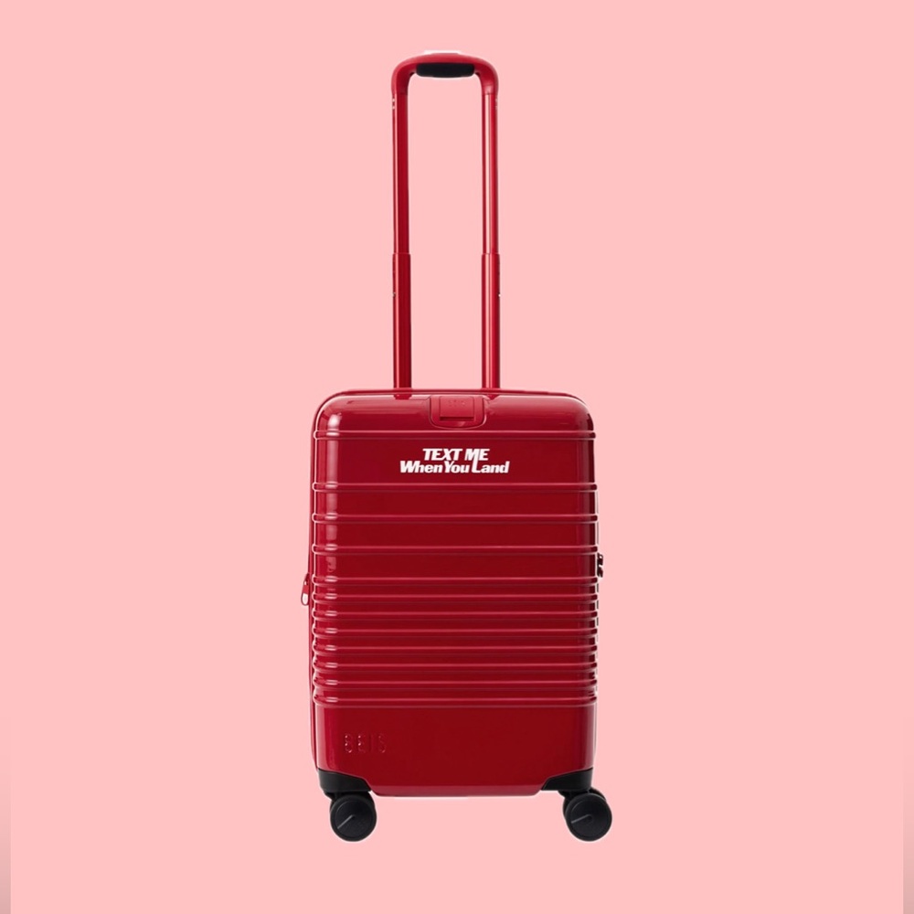 SOLD ON DEPOP BÉIS The Carry-On Roller in Text Me Red NWT - Picture 7 of 10